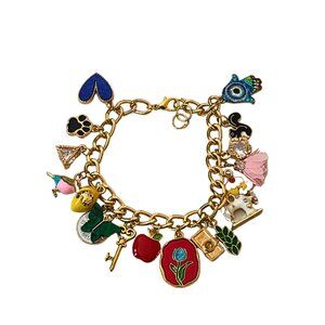 Gold Charm Bracelet